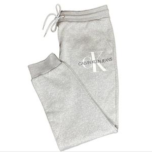 Calvin Klein women's sweat pants colour gray size XL